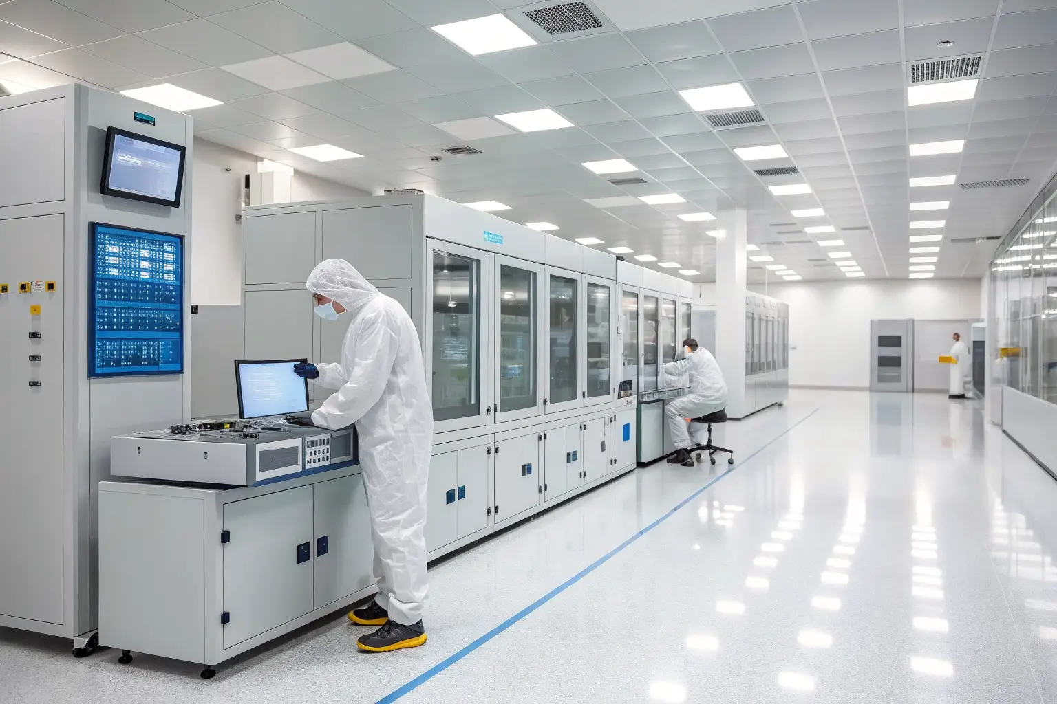 Advanced electronics laboratory equipment and testing chambers